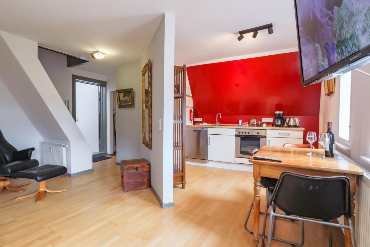 Apartments Im Einhornhaus Lübeck Dış mekan fotoğraf