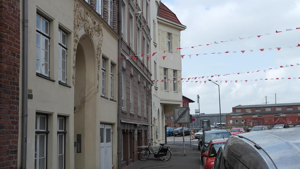 Apartments Im Einhornhaus Lübeck Dış mekan fotoğraf